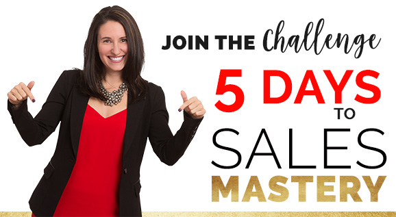 Sign up for 5 day sales mastery challenge training